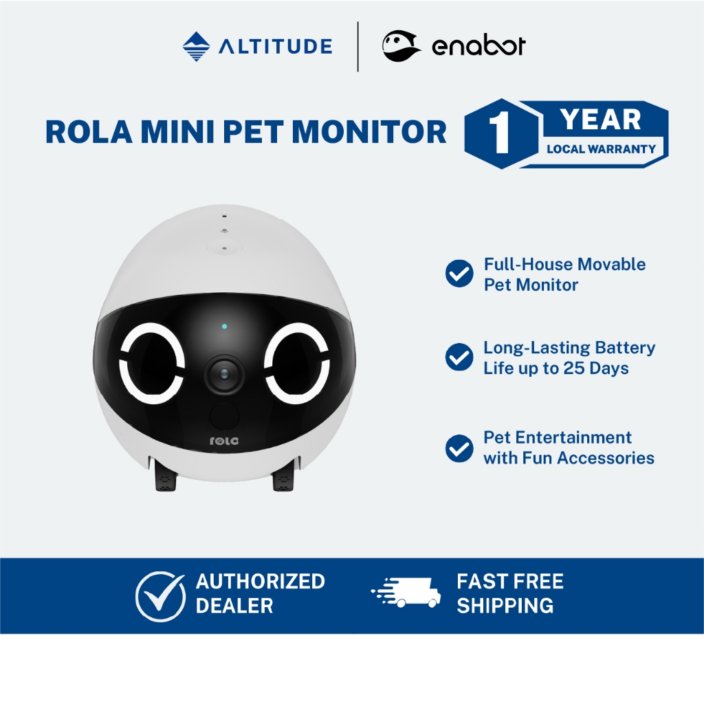 Enabot ROLA Mini Pet Monitor | Shopee Philippines