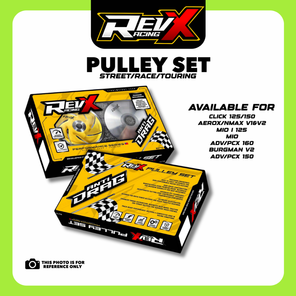 Revx Racing PREMIUM CVT SET for Street/Race/Touring | Shopee Philippines
