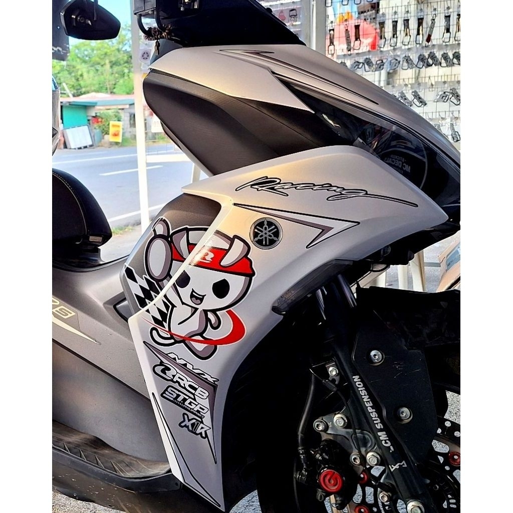 Aerox 155 Version 2 Yamaha Decals Vinyl Sticker Waterproof | Shopee ...
