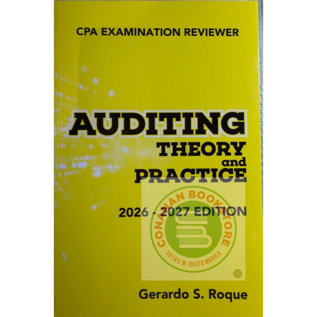 Auditing Theory and Practice 2026-2027 Edition by Gerardo S. Roque CPA ...