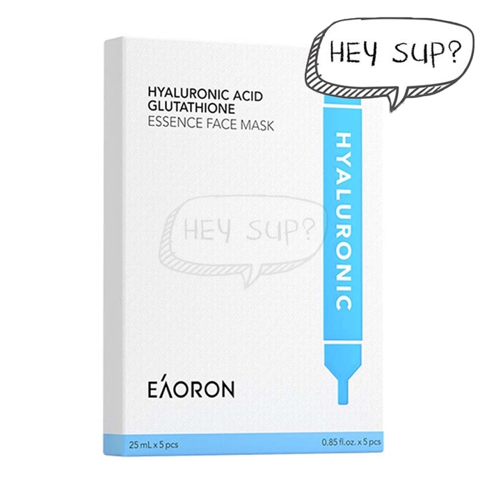 Eaoron Hyaluronic Acid Collagen Hydrating Face Mask (5 Sheets/ Box) |  Shopee Philippines