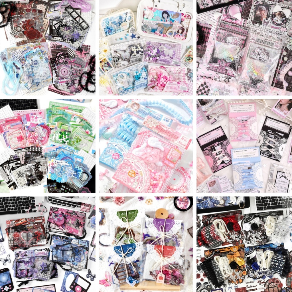 【Big Collection】 Ita Bag Decoration Kits Material Stickers Paper ...