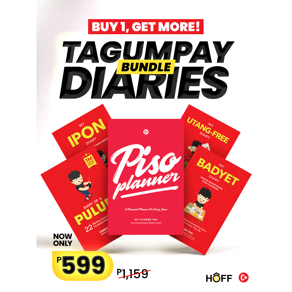 Tagumpay Diaries Buy 1 and Get 4 Diaries by Chinkee Tan official ...