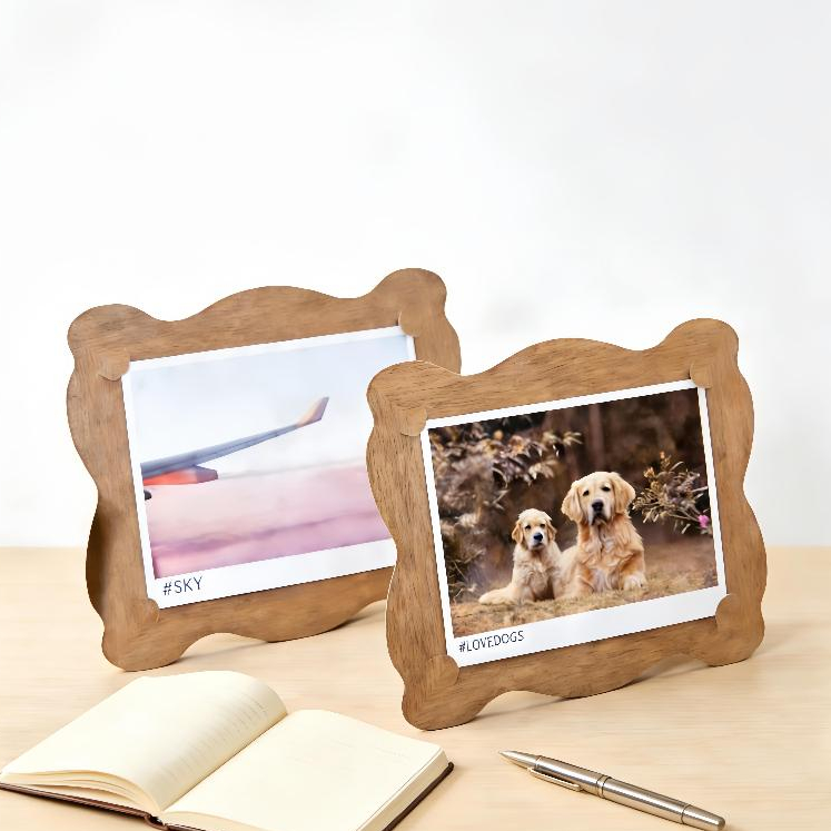 100PCS Polaroid Photo Standee Kraft Paper Photo Standee with Stand DIY ...