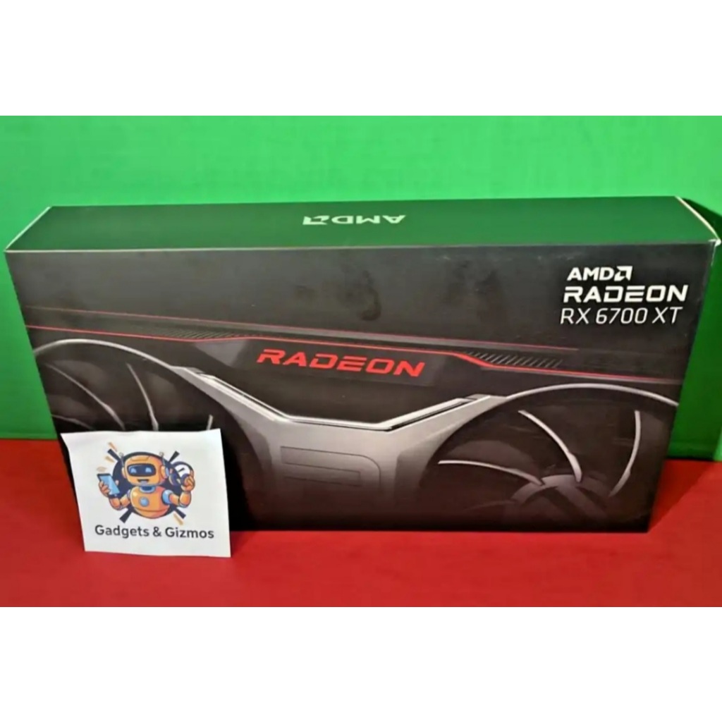 AMD Radeon RX 6700 XT 12GB Graphics Card Reference w/ Original Box ...