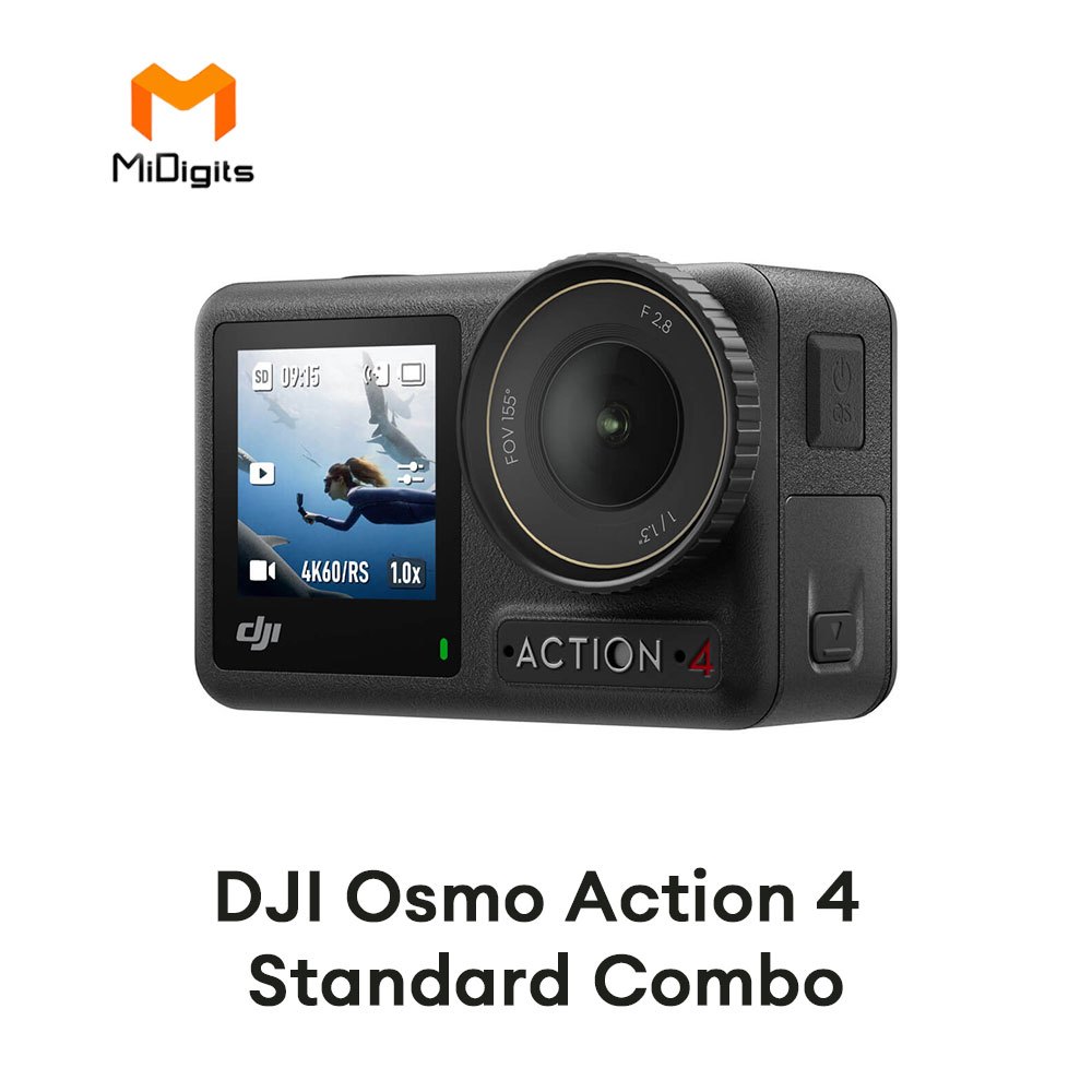DJI Osmo Action 4 Adventure Camera Waterproof 4K 120fps Stabilization ...
