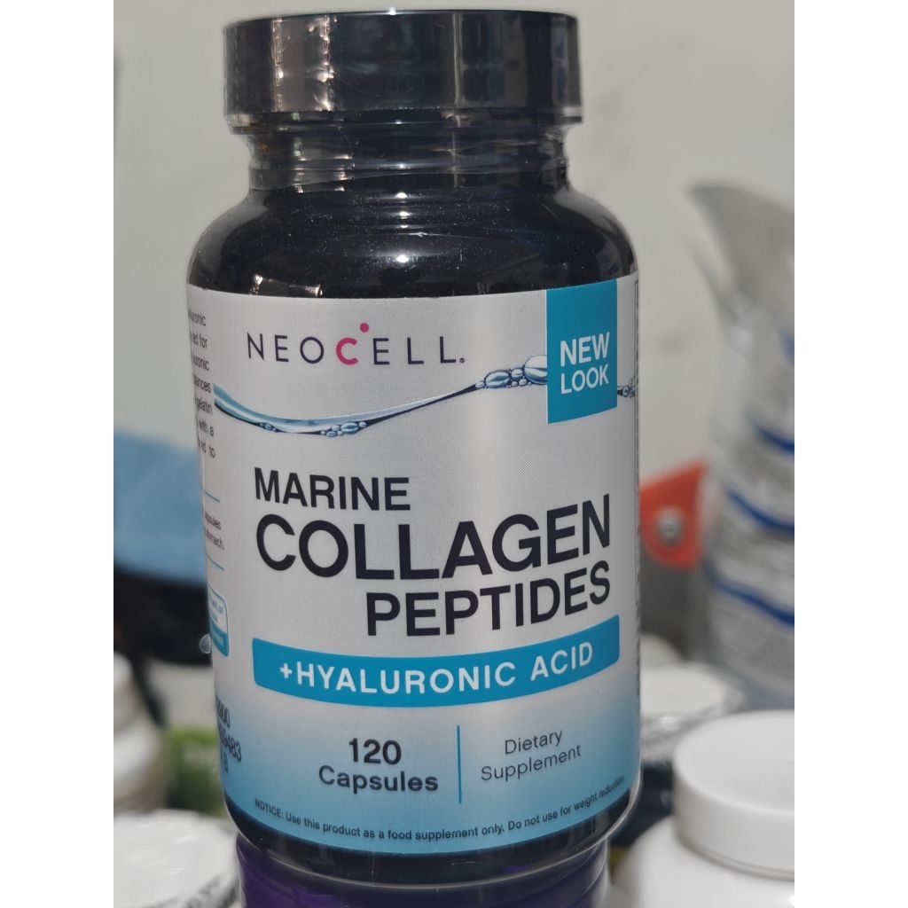 NeoCell Marine collagen capsule type 1 3 hyaluronic acid beauty anti ...
