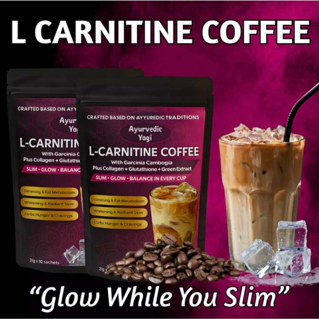 L- Carnitine Coffee with Garcinia Cambogia|| Plus Collagen|| Slim while  having a Glow | Shopee Philippines