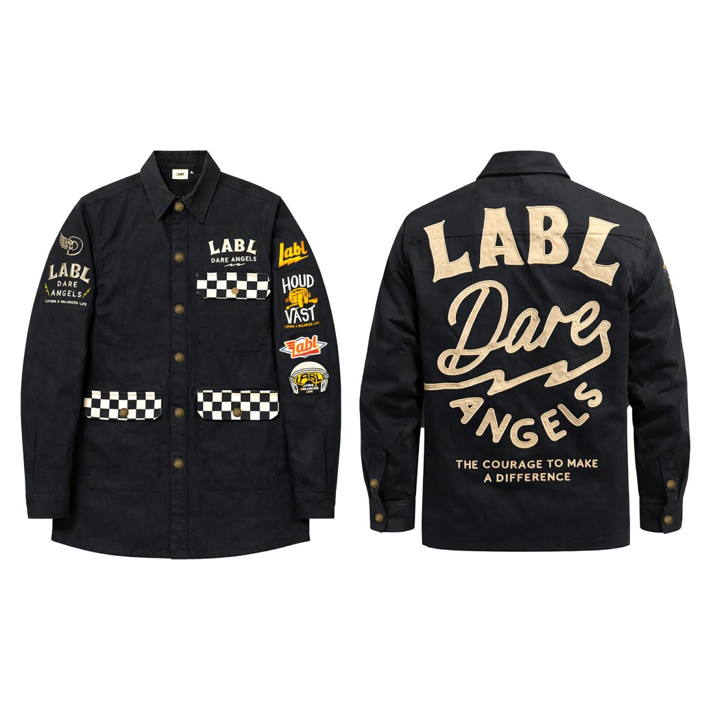 LABL Authentic Dare Angels Overshirt Jacket | Shopee Philippines