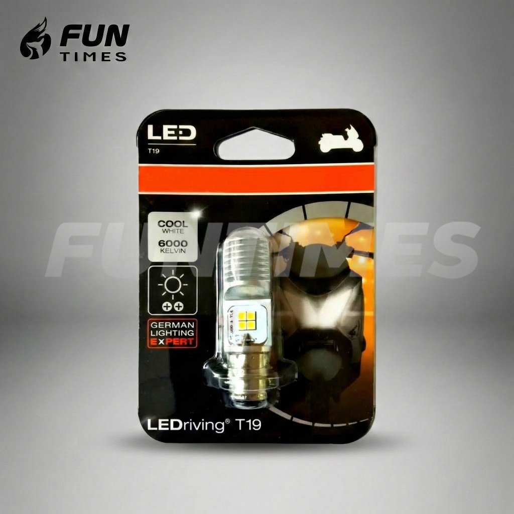 【COD】T19 WHITE YELLOW MOTORCYCLE H4 LED HEADLIGHT BULB HI/LO BEAM MOTOR ...