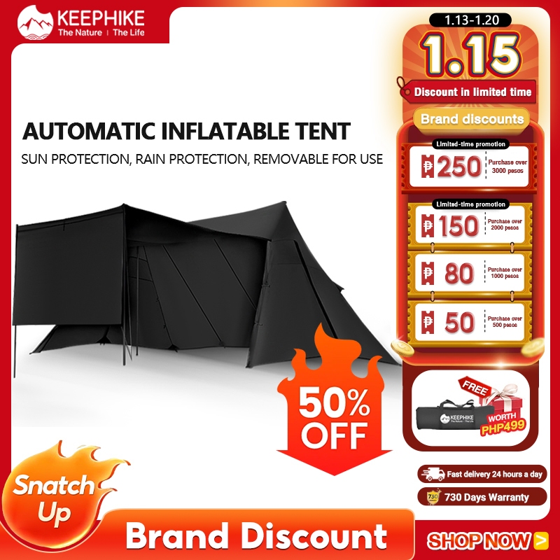 KEEPHIKE cloud cover large A tower curtain canopy tent outdoor large ...
