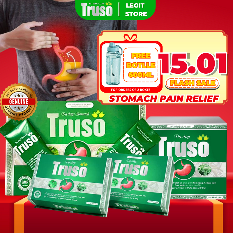 TRUSO Herbal Tea – Digestive Support for Acid Reflux, GERD & Bloating ...
