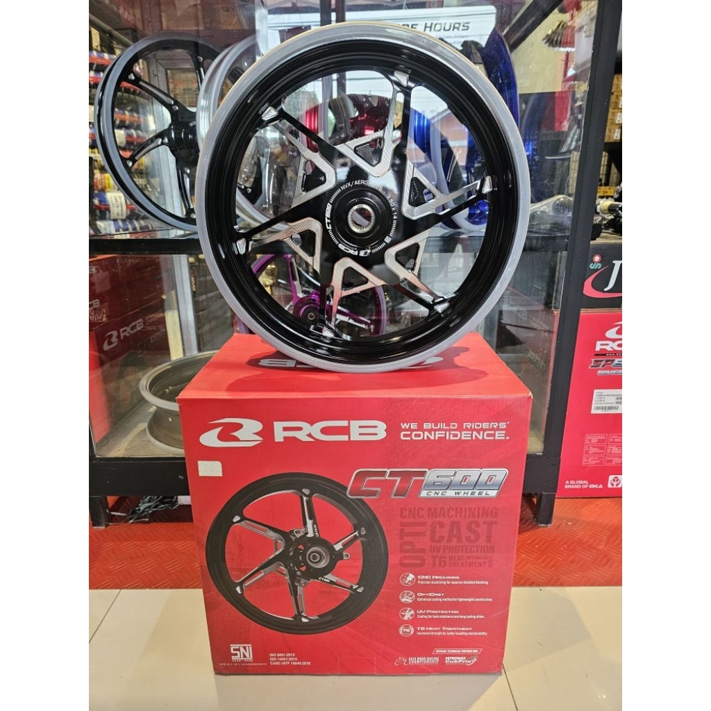 RCB CT600 for Aerox V1, V2 ONLY (BLACK) | Shopee Philippines