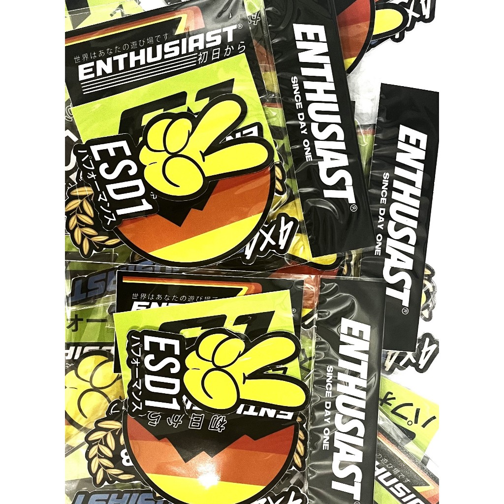 Enthusiast since day one Sticker Pack V2 | Shopee Philippines