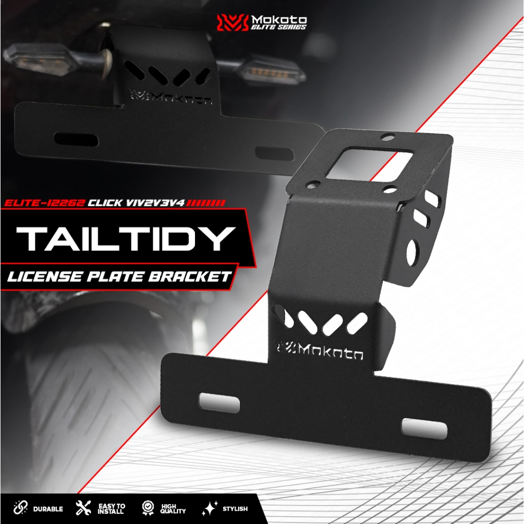 MOKOTO ELITE TAIL TIDY FOR CLICK V2/V3/V4 BLACK ELITE-12262 LICENSE ...