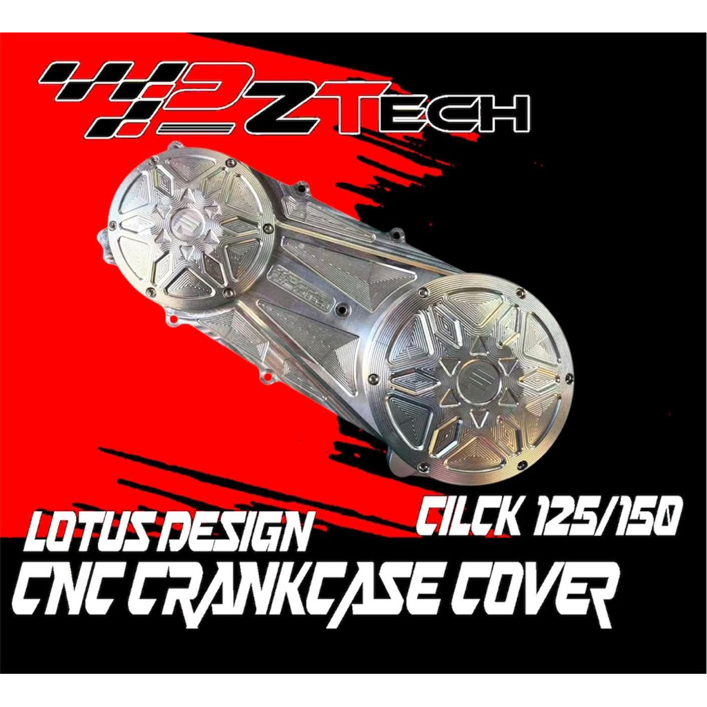 PZTECH CRANK CASE COVER LOTUS FOR HONDA CLICK V1-V4 | Shopee Philippines