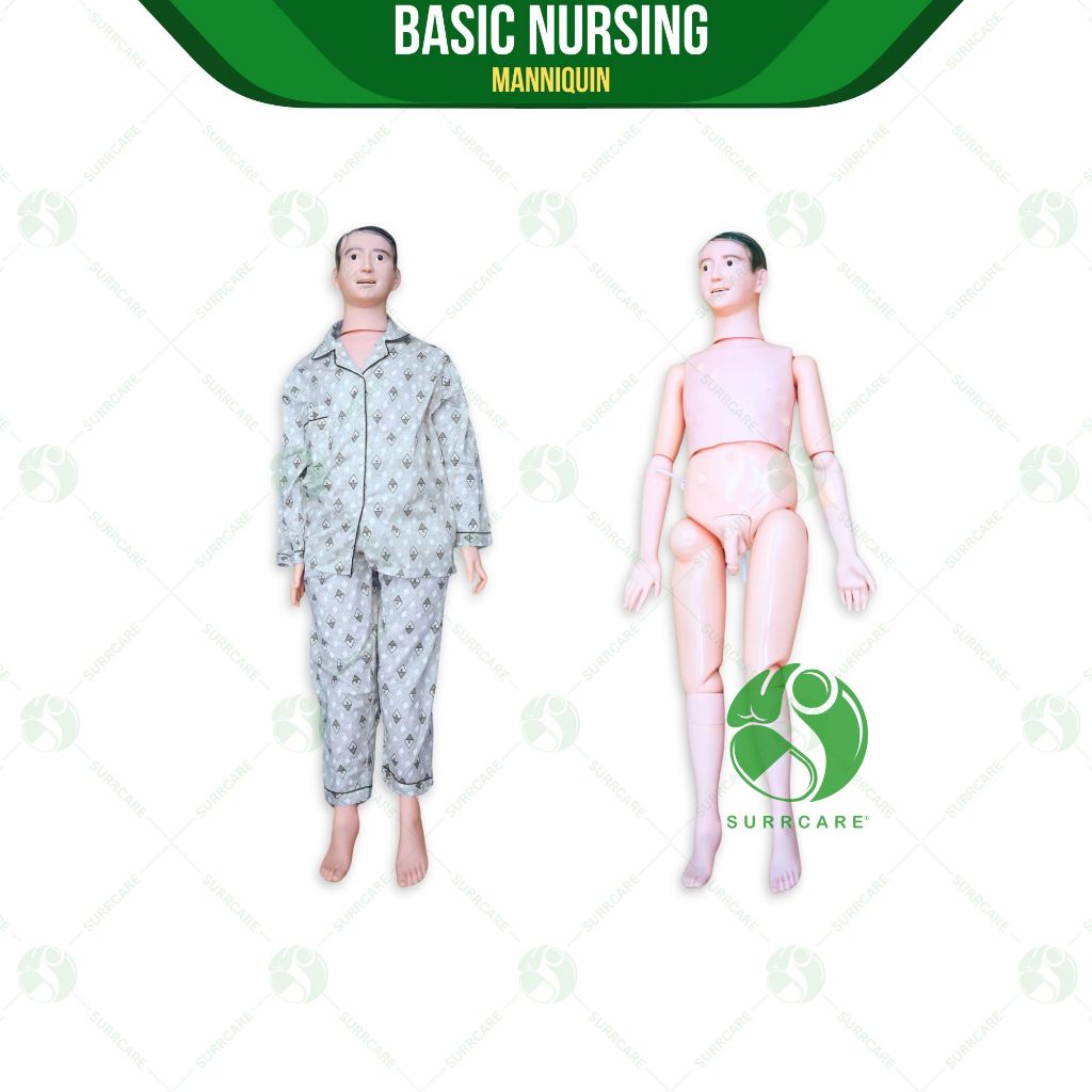 SURRMED Basic Nursing Mannequin | Full-Body Medical Training Model for ...