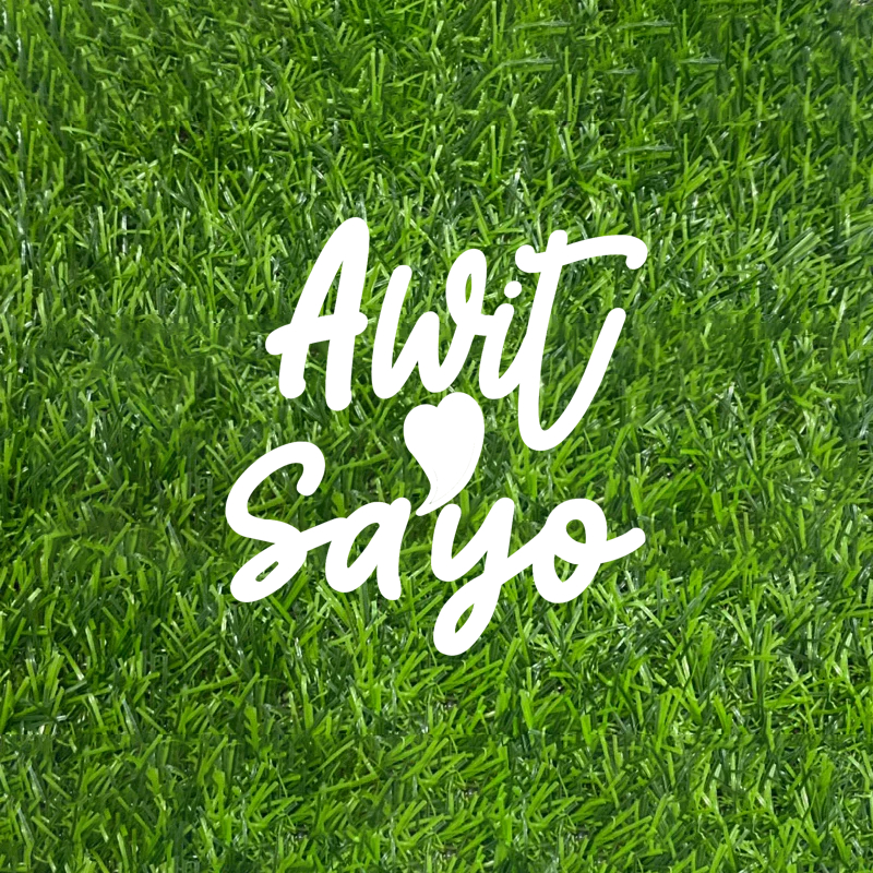 AWIT SAYO STICKER DECALS FOR MOTORCYCLE, CARS & ETC (WATERPROOF ...