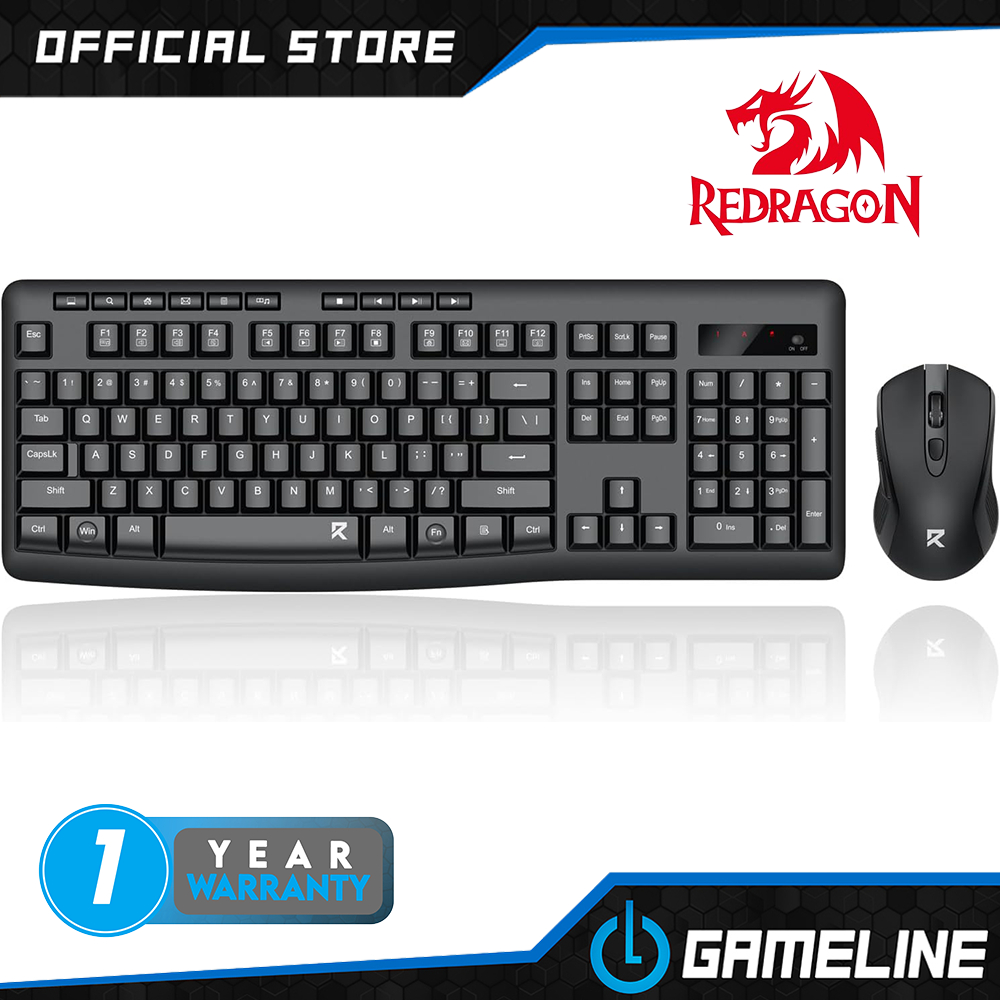 Redragon BS-7367 Keyboard & Mouse Combo | Shopee Philippines