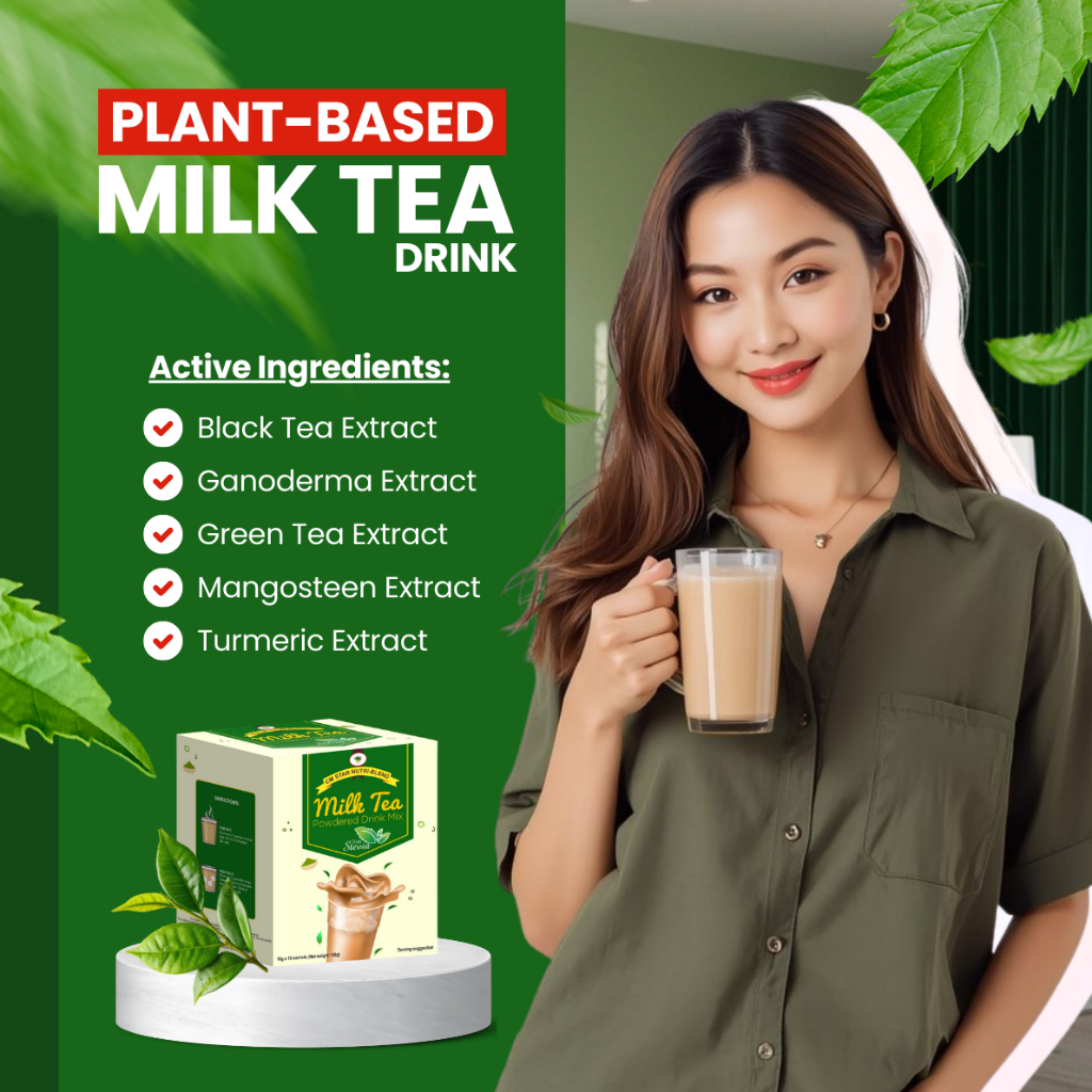 CM Star Nutri-Blend Milk Tea Powdered Drink Mix with Stevia | Shopee ...
