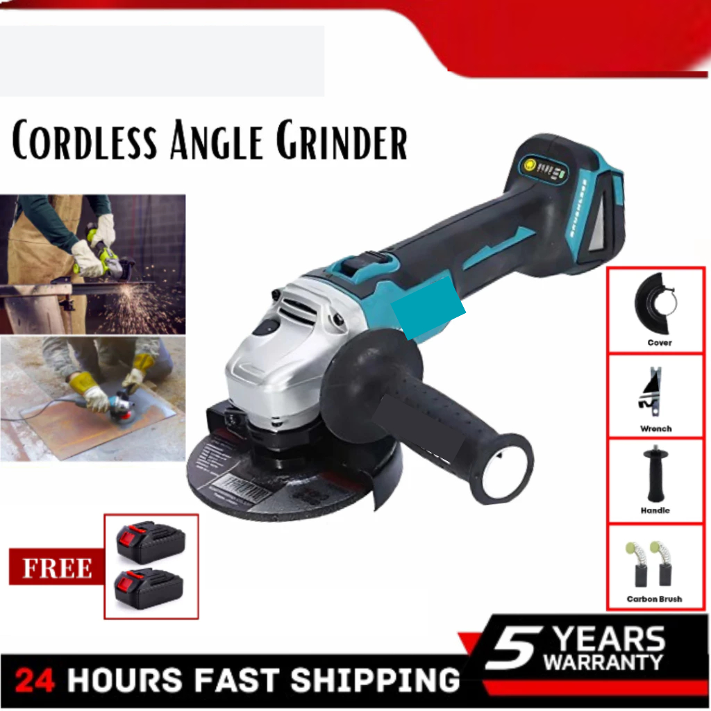 388VF Cordless Angle Grinder Cutting Rechargeable Battery Wireless ...