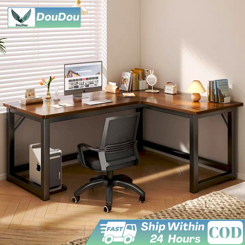 [Left/Right] L-shaped table computer table game table boy's bedroom ...