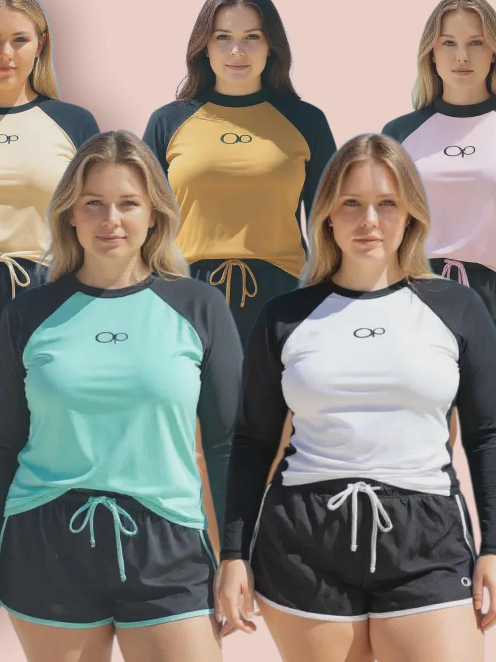 Plussize Big Size Rashguard Large to 2XL and Regular Size Onhand Ready ...