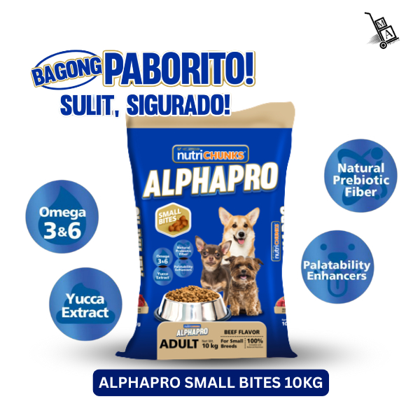 ALPHAPRO SMALL BITES 10KG | Shopee Philippines