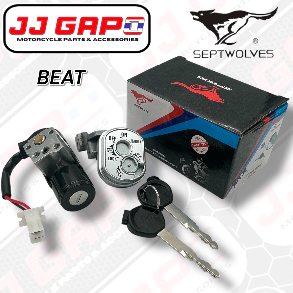 SEPTWOLVES Main Ignition Switch For Wave 125/Beat | Shopee Philippines