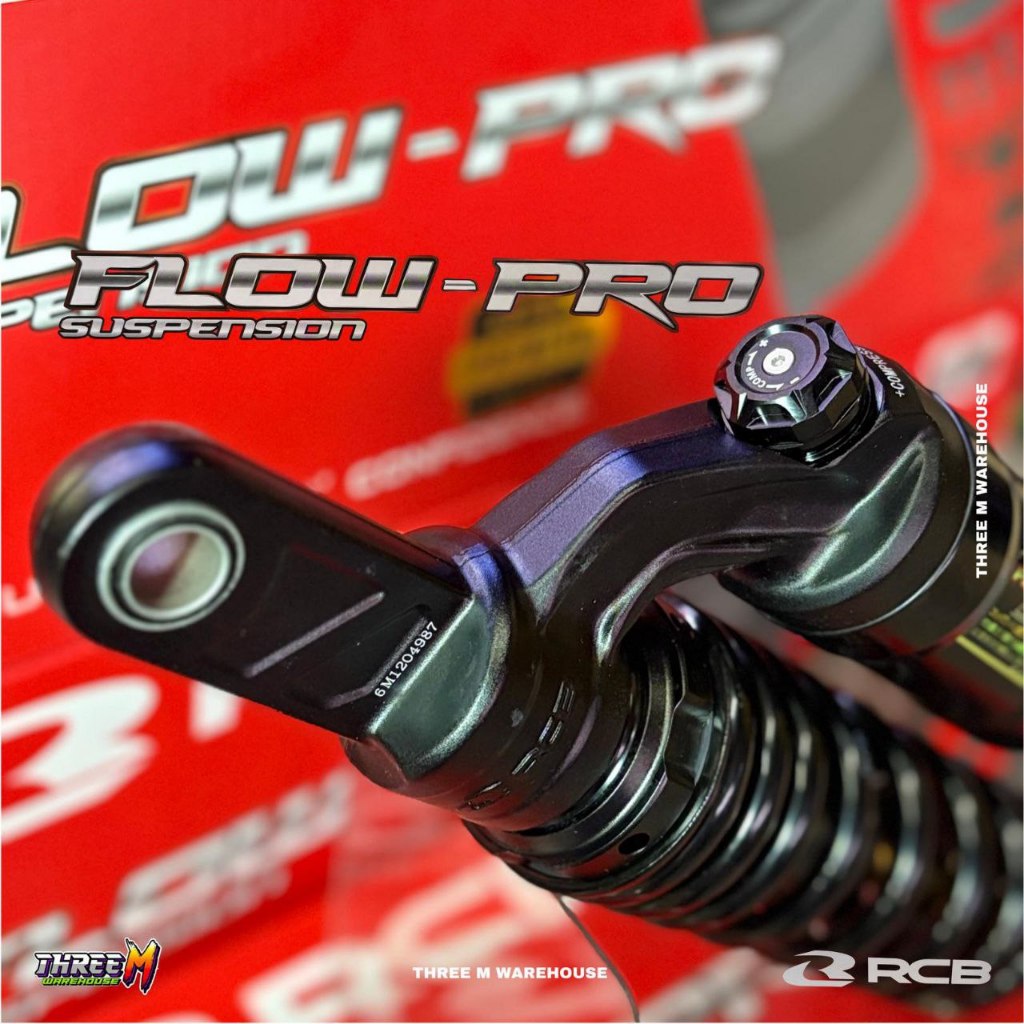 RCB REAR SHOCK FLOW - PRO FOR CLICK 125/150 330MM | Shopee Philippines