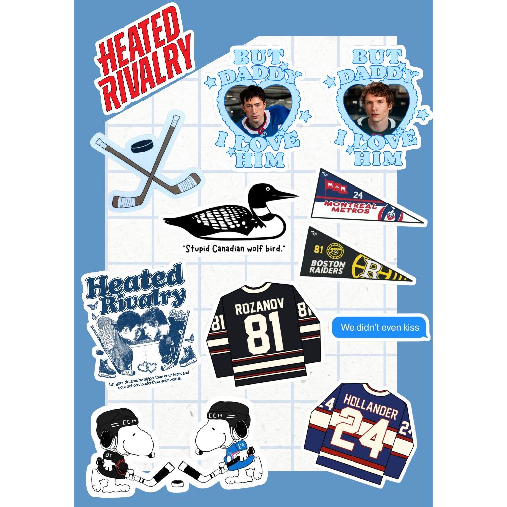 Shop heated rivalry sticker for Sale on Shopee Philippines