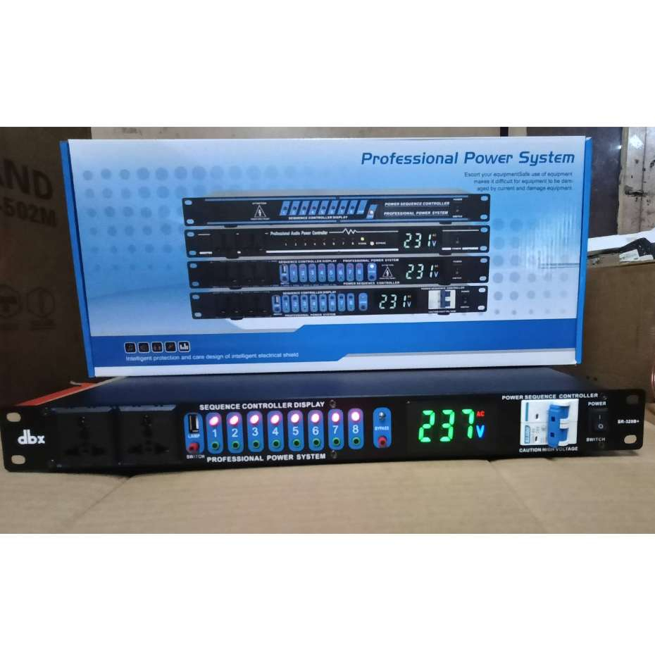 Rack - Mountable Power Sequence Controller ( DBX SR-328B+ ) | Shopee ...