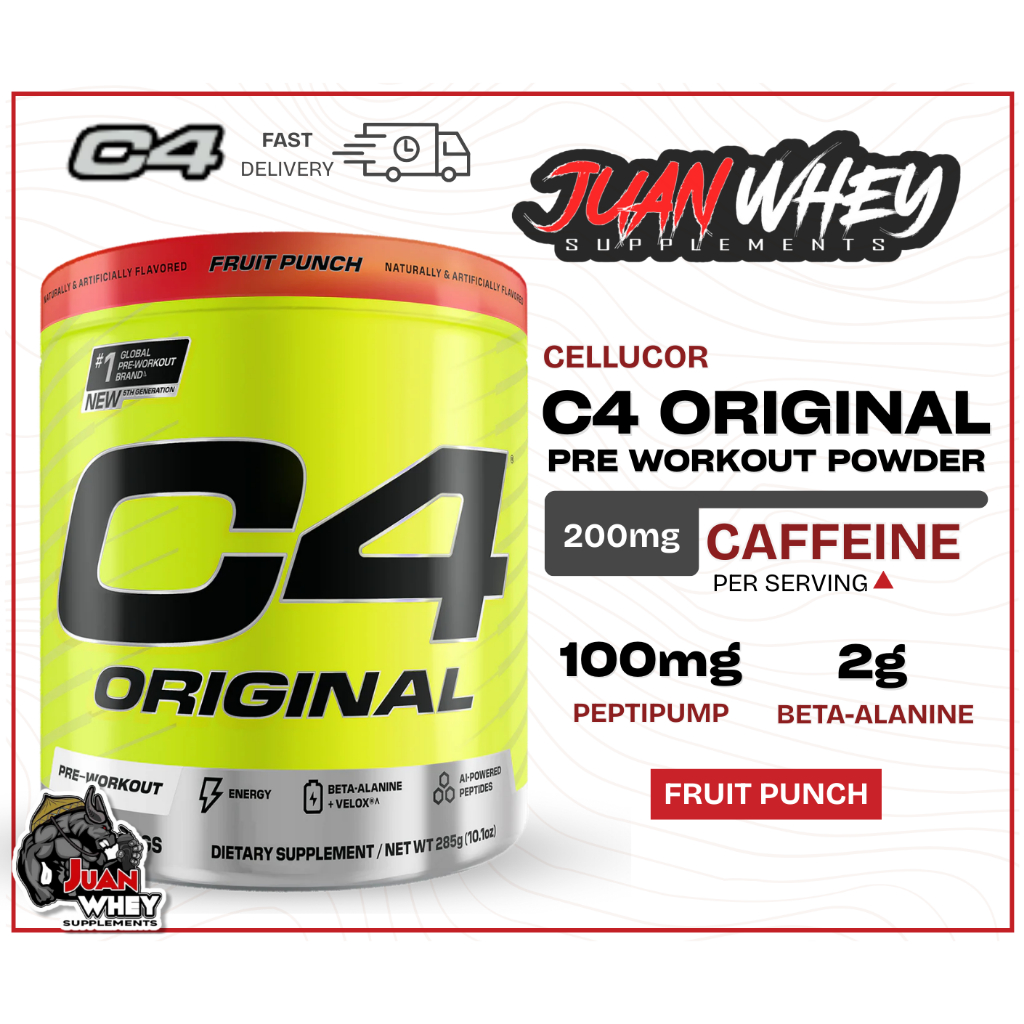 does c4 have l carnitine Cellucor C4 Original Pre-Workout Powder 30 Servings Pre Workout Energy  Boost Cutting L-Carnitine