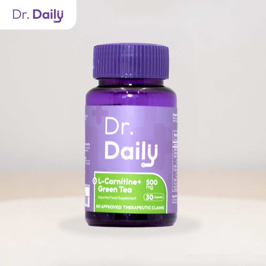 tea with l carnitine philippines Dr. Daily L-Carnitine + Green Tea | Metabolism, Energy, Workout Support