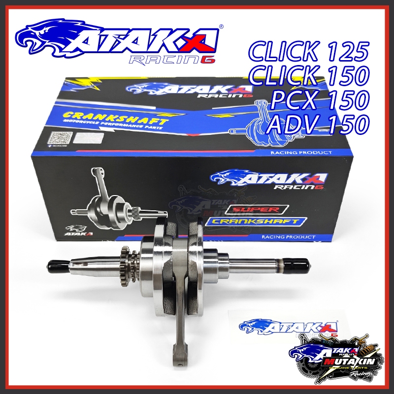 ATAKA Racing Crankshaft Assy For Click 125 Click 150 PCX 150 ADV 150 ...