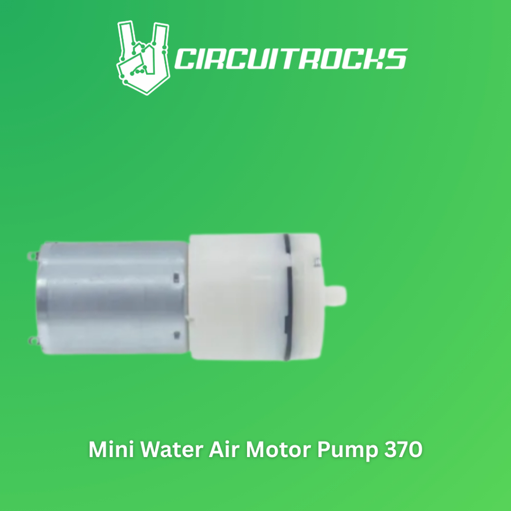 Mini Water Air Motor Pump 370 – Robotics, STEM & DIY Electronics Module ...