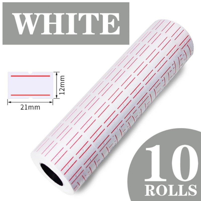 5000PCS Price Tag Label Supermarket Price Tag Labeller Sticker Paper ...