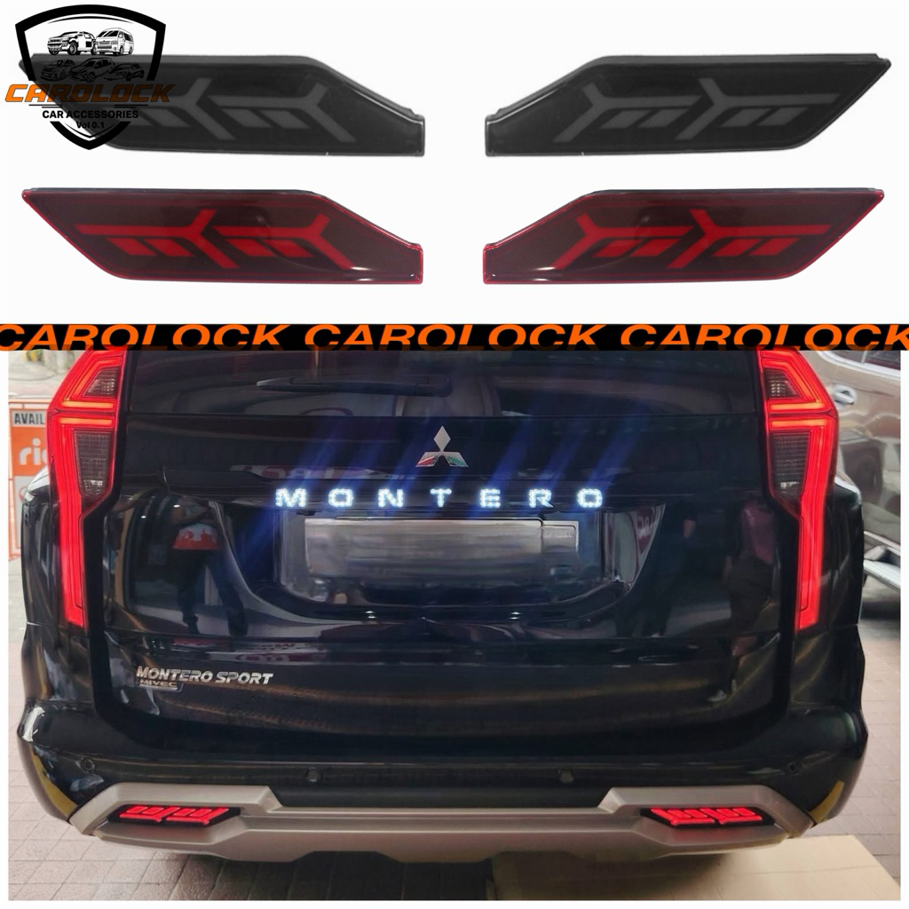 Mitsubishi Montero 2019 - 2026 Rear Bumper Light V2 | Shopee Philippines