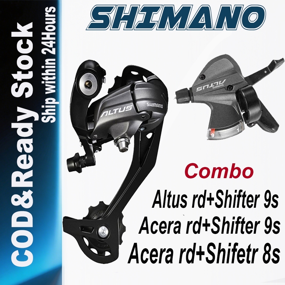 JKSPORTS Shimano Altus M2000 3x9 Speed Bike Shifter/Brake Lever Set - 27-Speed Mountain Bike Shifters