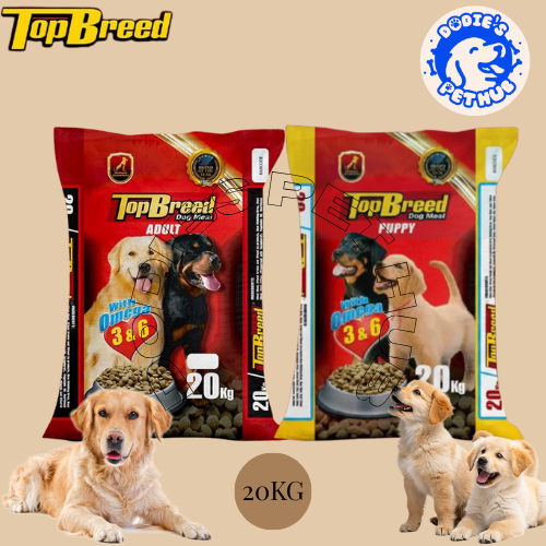 20kg Top Breed Topbreed Dog Dry Food Adult Puppy Dog Meal Dry Food Pet ...