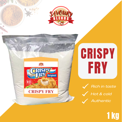 Crispy Fry Powder Mix 1kg –Spicy & Original - Crunchy Coating for Fried ...