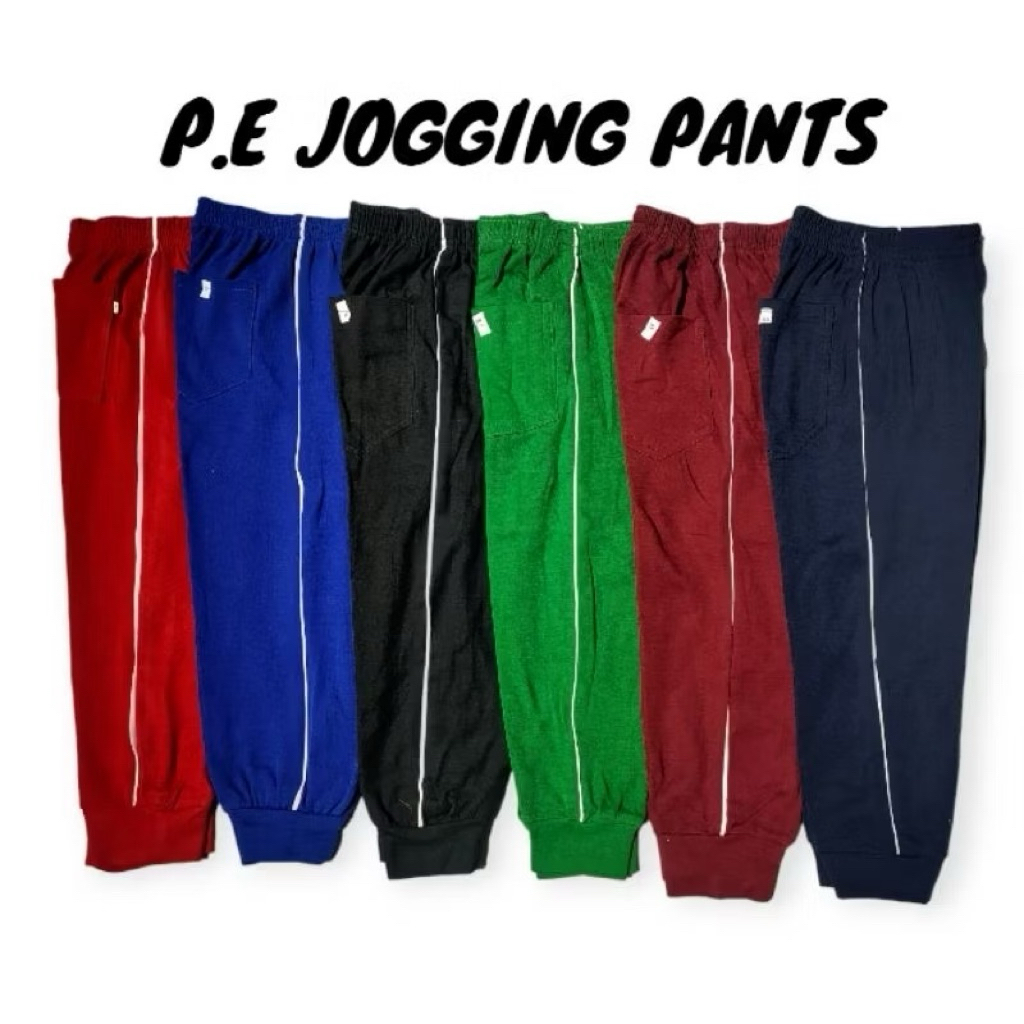 PE jogging pants school uniform kids to tens | Shopee Philippines