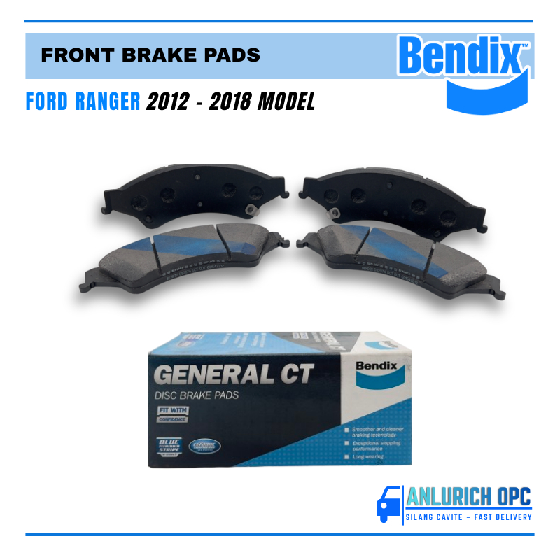 FRONT BRAKE PAD FORD RANGER (2012 - 2018) DB2074 | BENDIX | Shopee ...