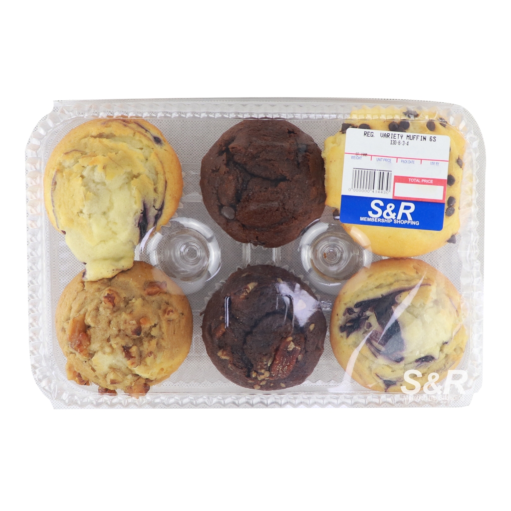 S&R Regular Variety Muffins 6pcs | Shopee Philippines