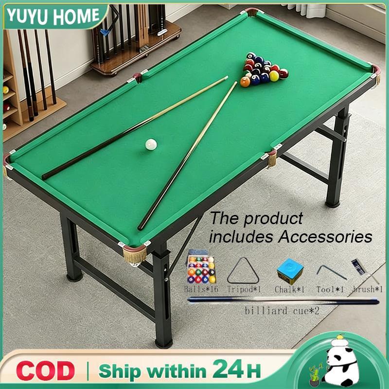 Billiard Table Set Mini For Kids Wooden Pool Table Set Billiards Table ...