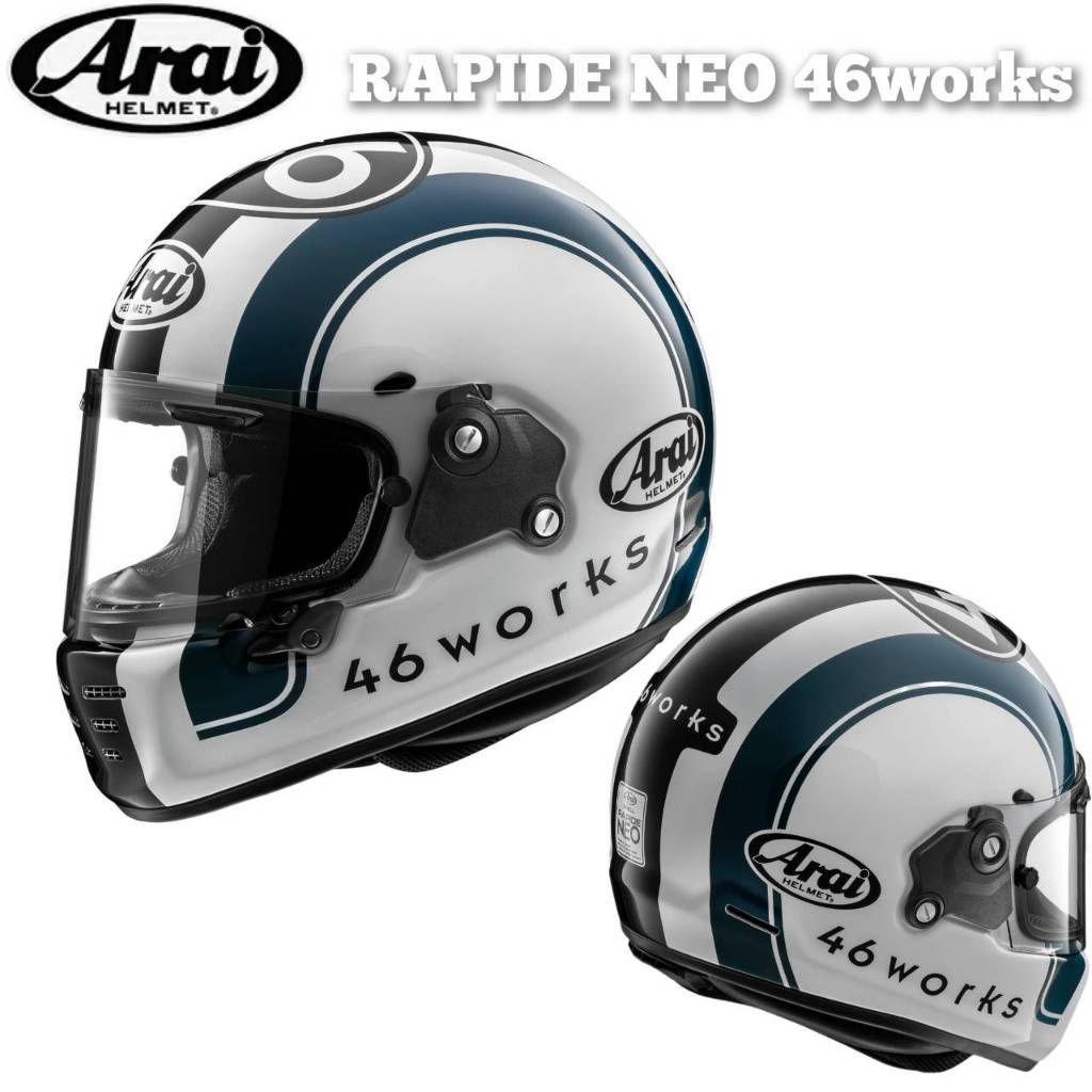 From Japan)Arai Motorcycle Helmet Full Face RAPIDE NEO 46works