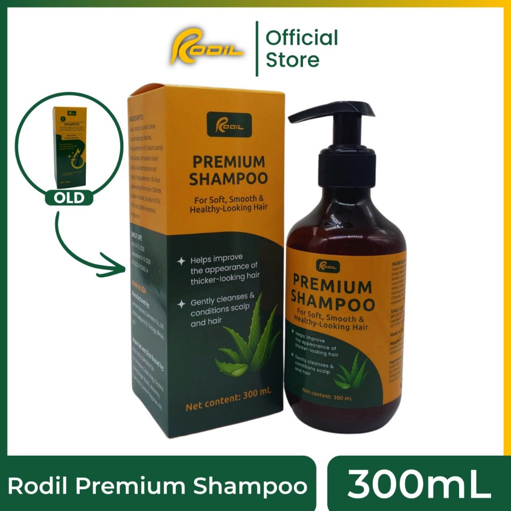 Rodil Shampoo For Stronger And Healthy Hair 300ML Restores Thinning ...
