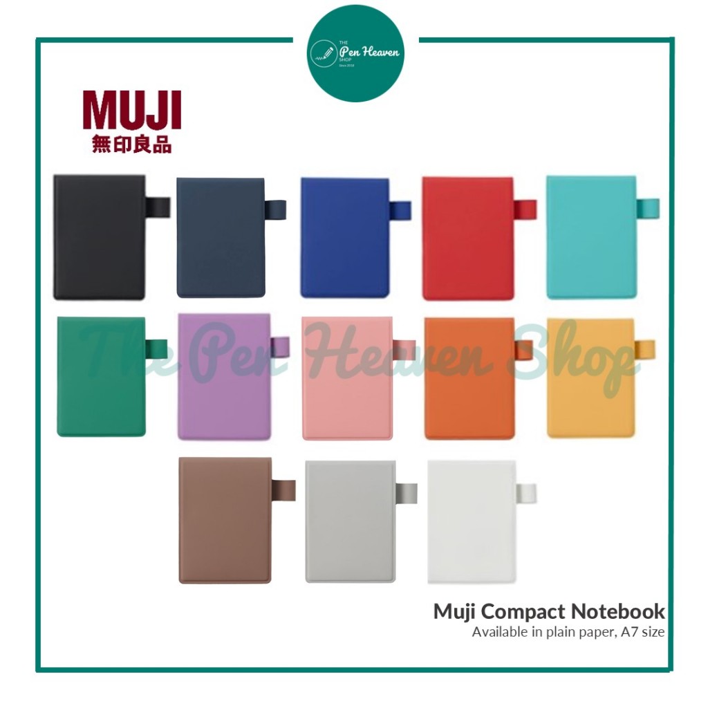 Muji Compact Notebook/Refills (Authentic, A7) | Shopee Philippines
