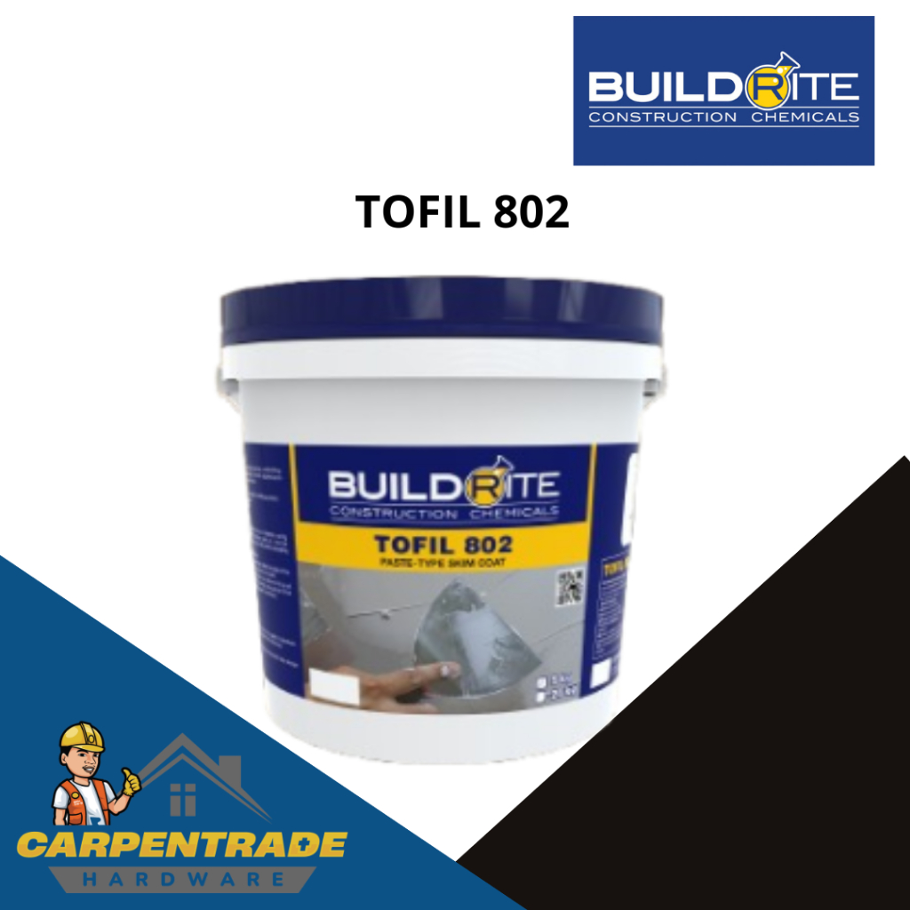 BUILDRITE TOFIL 802 Skim Coat Paste Type | Shopee Philippines