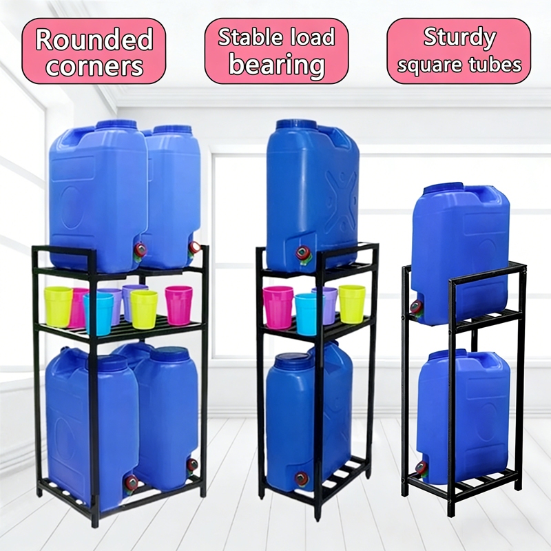 Water Container Rack/Multi-Layer Water Tank Rack Heavy Duty Water ...